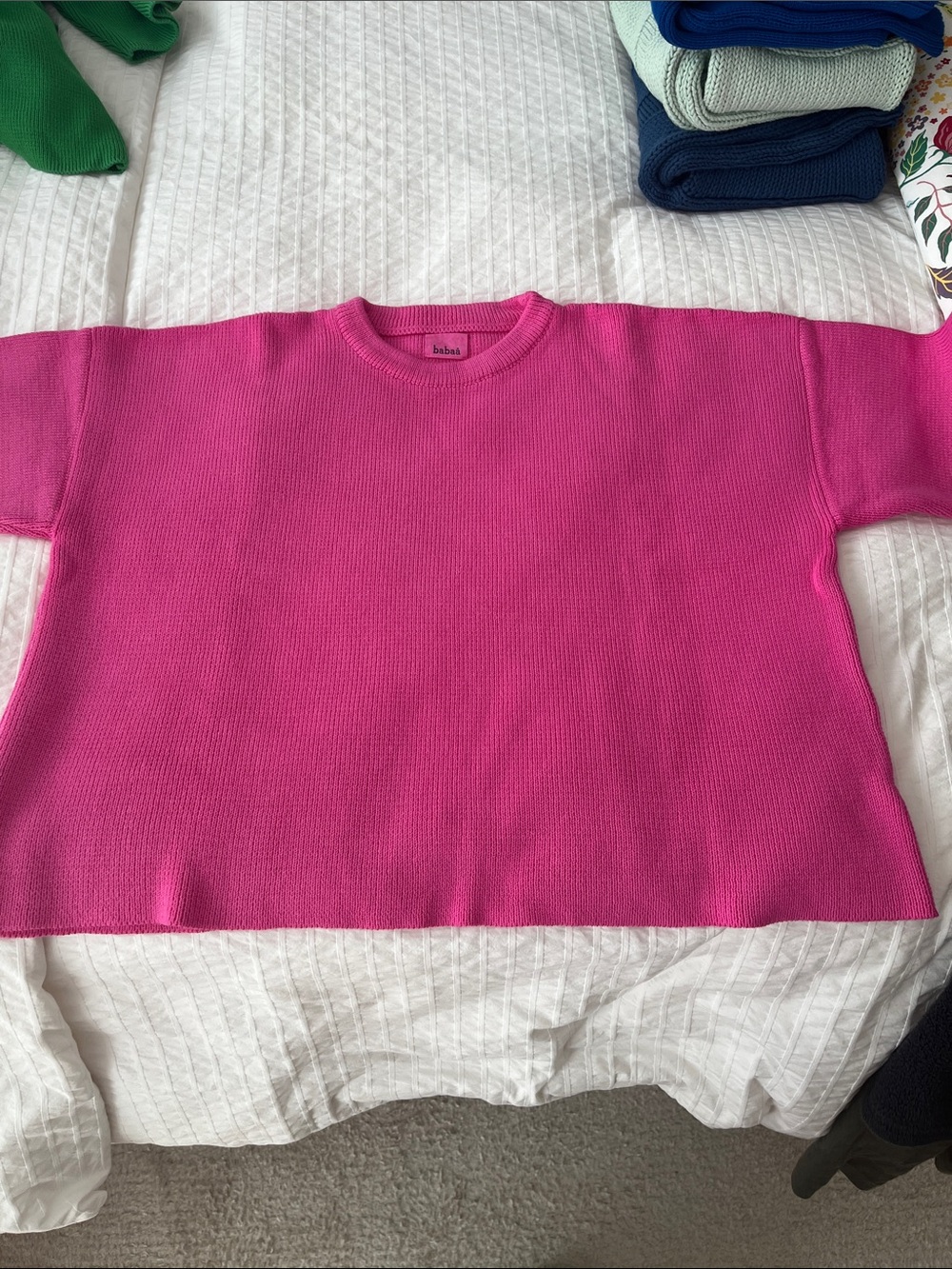 Babaa Jumper no 35 in Hibiscus